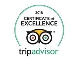 Tripadvisor Certificate of excellence 2018